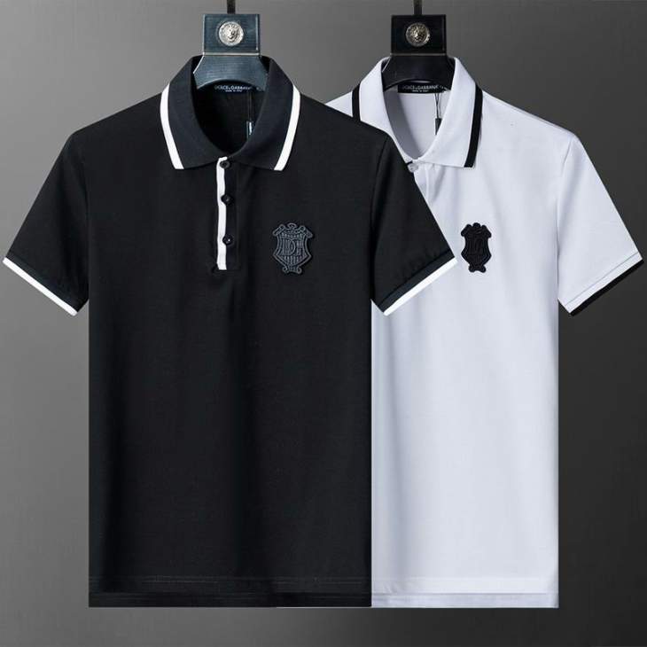 Picture of Dolce Gabbana Polo Shirts Short _SKUDGM-3XL14mr3009128323